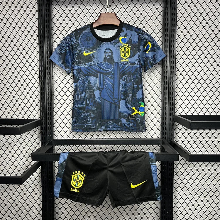 Maillot de foot Brésil Jordan 2025 2026 Concept Jésus rouge - Maxikits Foot Maillot de foot Brésil Jordan 2025 2026 Concept Jésus rouge - Maxikits Foot