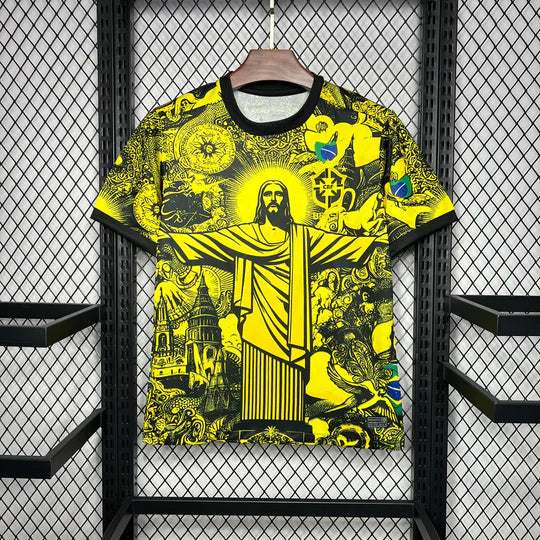 Maillot Brésil Concept 2024 Jaune