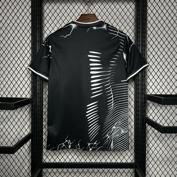 Maillot Real Madrid Noir & Gris Panther 2024/25