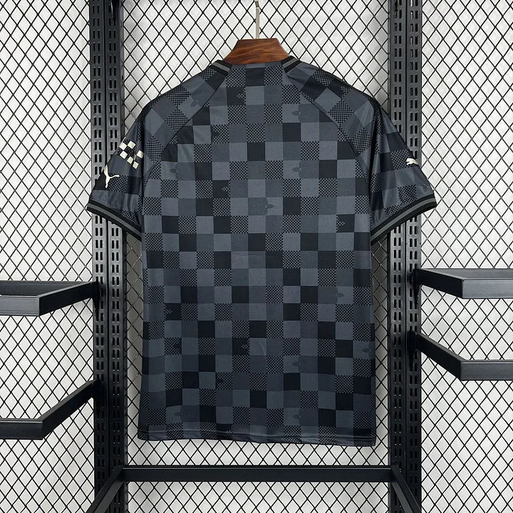 Maillot City foot noir concept Louis Vuitton 2024 2025