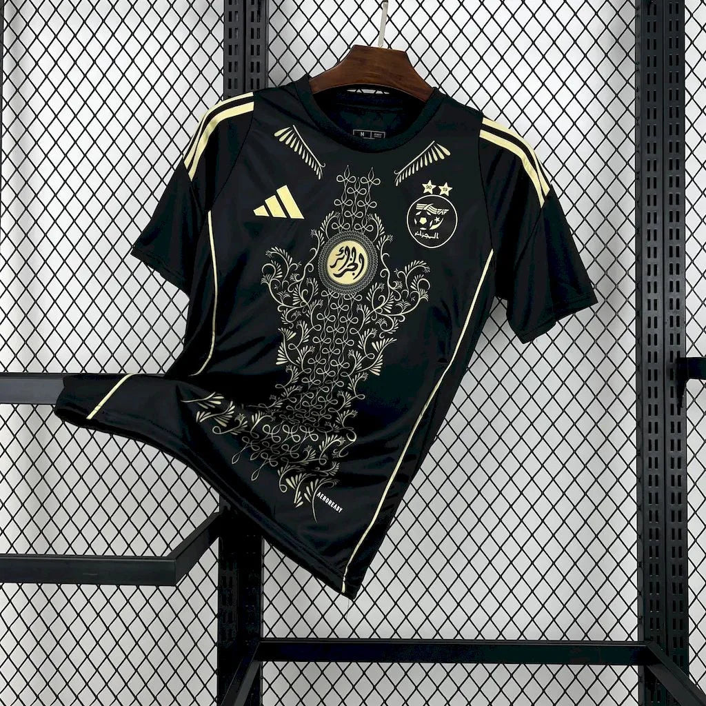 Maillot Algérie noir 2025 2026