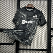 Maillot foot FC Barcelone noir concept 2024 2025