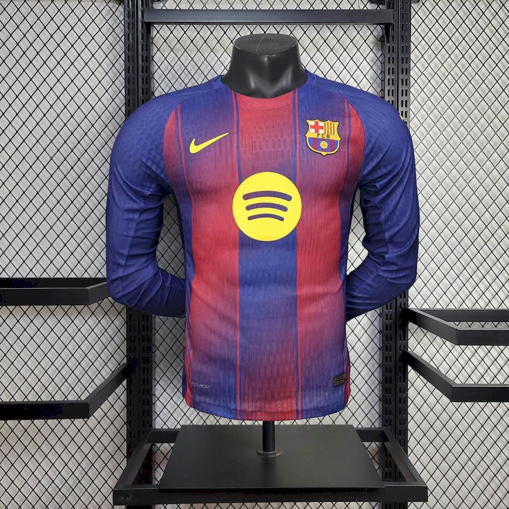 Maillot FC Barcelone manches longues 2025-26