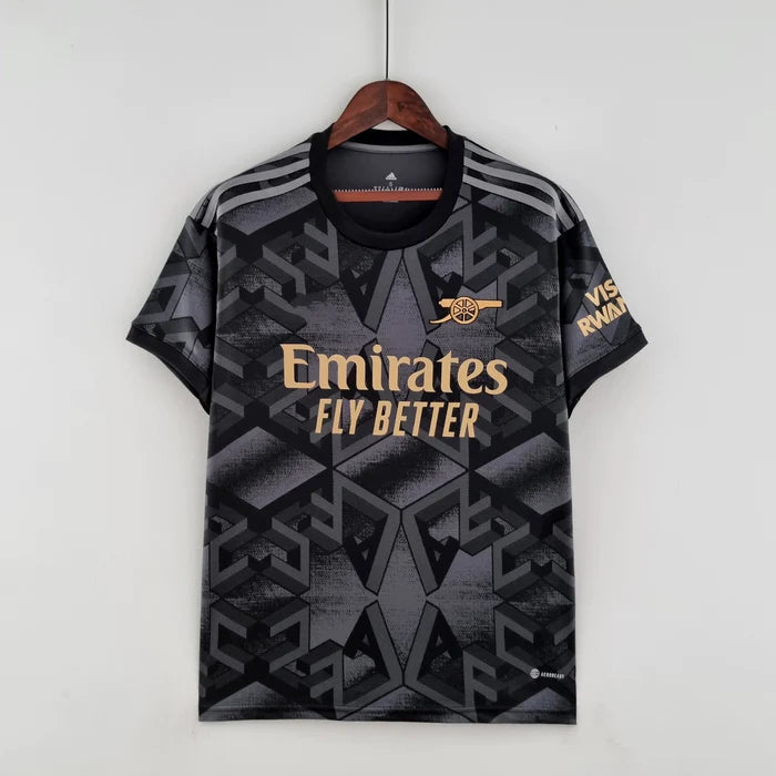 Maillot Arsenal saison 2022-2023 extérieur away noir