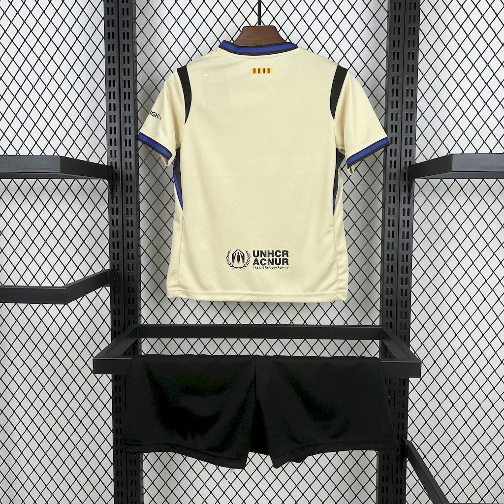 Kit enfant FC Barcelone extérieur 2025-26