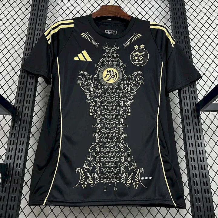 Maillot Algérie noir 2025 2026