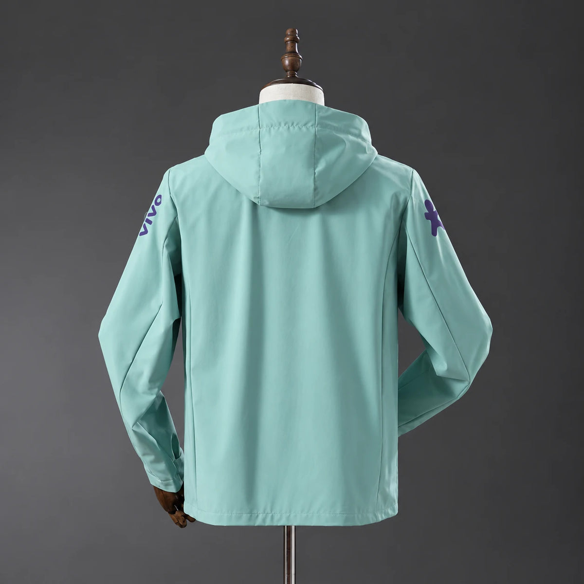 Veste Seleção Brésil vert menthe, vue de dos